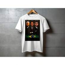 Brazil Football Legends T-Shirt,  Tribute, Retro Soccer Fan Tee - 白色 - 查看 1