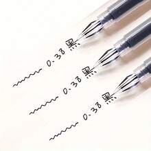 6 Buah, 0,38 mm, Tinta Cepat Kering, Hitam/Biru/Merah - Pulpen Ideal untuk Ujian dan Kantor, Pulpen Tulis Ujung Halus - Beraneka warna - View 11
