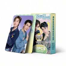 GeminiFourth Thai Star Boxed Small Cards 92pcs LOMO Collection Cards, Thai Drama CP GeminiFourth Photo Cards & Stickers Set, GeminiFourth Duo & Solo Photo LOMO Cards Fan Commemorative Merchandise Gift Box - Multicolor - View 13