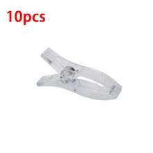 20/10/5pcs Transparent Plastic Balloon Arch Clips, Spring Clips, Balloon Arch Set, Birthday Decoration, Craft Materials, Photography Studio Supplies, Craft Materials (Transparent) - Multi-color - View 9
