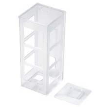 Curling Iron Storage Box, Hair Dryer Holder, Straightener Organizer Rack, Divided Storage, Strong Load-Bearing, No-Drill Design, Moisture-Proof, Wall-Mounted, Plastic Material, Multi-Function Storage Rack - Multicolor - View 19