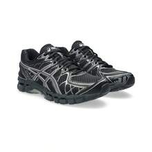 ASICS GEL-KAYANO 20 Herren- und Damen-Sportschuhe aus atmungsaktivem Mesh, bequem und vielseitig für den Alltag. - Schwarz/Grau (Fällt eine bis halbe Nummer kleiner aus) - Übersicht 2
