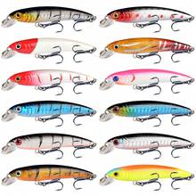 Slow Sinking Minnow Lure, Freshwater Stream Lure For Mouthfish, Amur Pike, Mandarin Fish, Trout, Army Fish - Multicolor - View 6