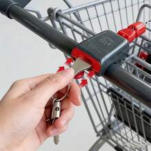 5pcs Shopping Cart Token Set With Anti-Loss Lanyard Keychain, Portable Creative Stainless Steel Key Ring, Suitable For Supermarket Shopping, Essential Fashion Backpack Accessory For Shoppers - One Size Fits All - View 8