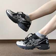Asics Women Casual Athletic Shoes - 黑灰色(尺寸偏小一號/半號) - 查看 6