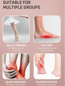 Arch Support Device Flat Foot Management Platform Toe Strength Enhancer Rehabilitation Assistive Tool Plantar Fascia Stretching Training - Multicolor - View 7