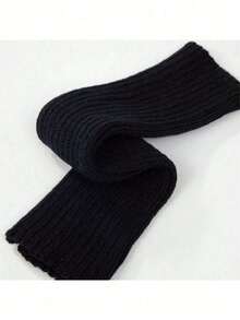 Women's Cute Knitted Leg Warmers, Suitable For Dance, Comfortable And Warm - Black - View 5
