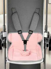 1pc Baby Stroller Seat Cushion, Baby Car Seat Pad, Universal Baby Seat Cover Accessory, Easy To Clean Foldable Baby Seat Pad, Suitable For Stroller, Car Seat, High Chair And Other Daily Use - Baby Stroller Seat Cushion - View 4