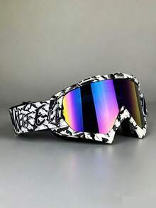 TUOGTCI Car Accessories Motorcycle Parts Unisex Off-Road Motorcycle Goggles For Adults, Suitable For General Decorative Use - Polycarbonate Frame, Motorcycle Goggles For Various Scenes And Motorcycle Travel, Adjustable Headband - Multicolor - View 28