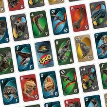 Mattel Games UNO Jurassic World Reborn 兒童卡牌遊戲，適合家庭與成人遊戲之夜，包含特殊規則與電影啟發圖像牌組 - JFT28 - 查看 4