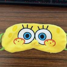 SpongeBob SquarePants 1件章魚怪員工風全遮光睡眠眼罩，適合午睡與短暫睡眠 - 均碼 - 查看 10