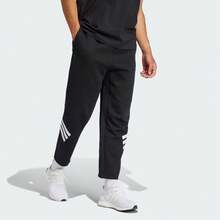 Adidas Future Icons Men's Fashionable Comfortable Versatile Loose Retro Black Straight-Leg Casual Pants - Black - View 2