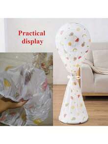 Waterproof & Dustproof Fan Cover, Colorful Fruit Pattern, Home Standing Fan Protective Cover, Not Suitable For Food Contact, Breathable Mesh Design, Universal Reinforced Dust Cover, Home Protective Cover - Multicolor - View 9
