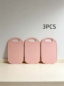 1/2/3PCS Plastic Cutting Boards, Kitchen Cutting Boards, Pink, Kitchen Essentials, Home Decor, Kitchen Decor, Suitable For Cutting Fruits, Vegetables, Also Can Cut Bread, Suitable For Home, Restaurant Purchase, Kitchen Tools, Also Can Be Taken Out For Picnic, Suitable For Thanksgiving, Halloween, Christmas, Harvest Festival, Back To School Season And Other Holidays - View 7