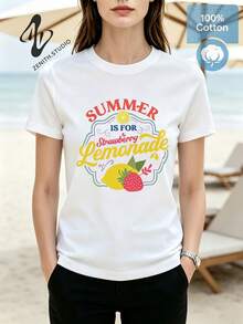 Women T-Shirts - White - View 3