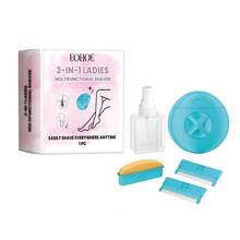 EELHOE EOHOE 3-In-1 Women's Razor, Multi-Functional Gentle Body Shaver And Hair Remover Travel Set, Provides A Smooth Shaving Experience, Long-Lasting And Efficient. Convenient For Moisturizing Skin Anytime, Enhancing Shaving Results Waxing Kit Hair Removal - View 14