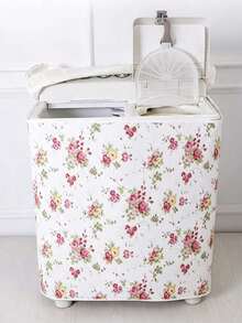 Thickened Printed Sun Protection Washing Machine Cover, Household Washing Machine Drum Cover Towel, Suitable For Washing Machine Dust Protection, Protective Cloth, Dryer Cover, Reusable Laundry Ball, Best Choice For Gifts To Friends And Family, Mother's Day Gift, Valentine's Day Gift - Multicolor - View 13