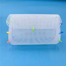 4mm White Mesh Sheet, Yarn, Handmade Crochet Material Bag, Plastic Crochet Hook, Round Cushion Shaping Plate - A - View 6