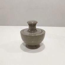 Mortier et pilon en marbre, écraseur de pilule et moulin à épices, 3,8 pouces, 0,5 tasse, haute efficacité de broyage, facile et sans effort (noir) - Multicolore - Voir 16