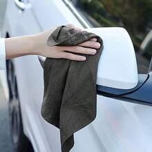 1/5/10pcs Magic Glass Cleaning Cloth, Streak-Free Microfiber Towel, Suitable For Windows And Mirrors, Thickened Multi-Purpose Rag, Suitable For Kitchen Cookware, Spatula, Car, Lint-Free Absorbent Cleaning Cloth, Home Kitchen Car Glass, Reusable Durable Cleaning Cloth, Home Essential - A - View 10