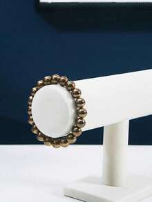 2/1pc Velvet T-Shaped Bracelet Display Stand, Necklace Display Stand, Jewelry Rack, Jewelry Storage Rack, Desktop Display Stand, Desktop Jewelry Rack, Mother's Day Gift, Suitable For Retail Display Cabinets, No Electricity Required, Sturdy Plastic Base, Perfect For Displaying Necklaces, Bracelets And Watches, Jewelry Storage Rack, Christmas And Valentine's Day Gift - Multicolor - View 9