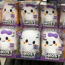 1pc Crazy Fun Ghost Squishy Toy White Purple Bowknot Set (Random Style) Halloween - Multicolor - View 10