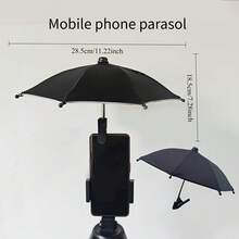 [Sunshade Phone Holder] UV Protection Anti-Glare Outdoor Sunshade Phone Holder | Small Clip, Suitable For Beach, Photography, Video Recording, Car - All Season Product - A - View 3