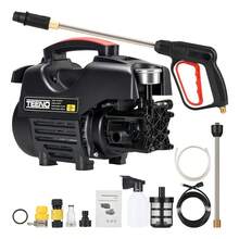 Teeno hidrolavadora 2600psi de presión máxima 2400w negro ats4t - Tipo de Enchufe B USA (110-127V) - Ver 9