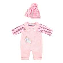 14pcs 16-18in Children Doll Pink Outfit Set, Rompers, Dresses, Jackets, Headbands, Fun Toy Doll Clothes, Children Birthday Gift, Gift For Kids, Doll Not Included - Multicolor - View 11