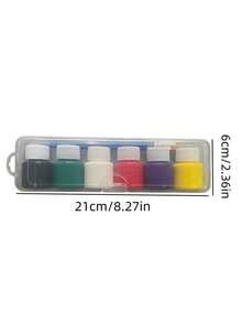 6 Colors Washable Watercolor Paint Set, Suitable For Painting Beginners, Art Creators, Home Crafts, DIY Handicrafts, School Art Classes And More - 6 Colors 25ML - View 3