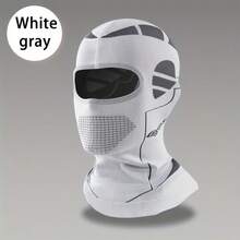 Windproof Warm Ski Motorcycle Face Mask Full Face Balaclava Unisex Cold Weather Riding Gear Winter Sports Adjustable Fit Windproof Fabric No Electricity Required Skiing Snowboarding Motorcycle - A - View 8