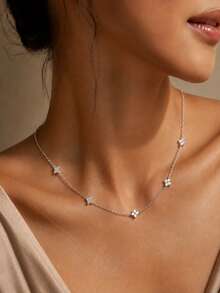 Silver - Anklet + Necklace