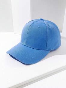 1pc Solid Color Fashion Versatile Sports Casual Men's Baseball Cap - Multicolor - View 15