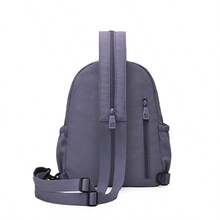 SHILAN Lightweight Water Resistant Daypack Multi Layer Storage Compartments Portable Top Handle Fashion Outdoor Travel Small Shoulder Bag Can You Recomm - Multicolor - View 4
