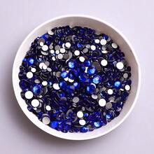 1440pcs SS3 - SS30 Flat Back Round Glass Hotfix Rhinestones, For Clothing, Shoes, Hats, Jewelry Accessories - Baolan - View 5