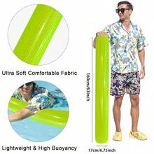 1pc Water Float - Vibrant Mixed Colors, Lightweight & Durable Adult Pool Float, Beach Vacation & Pool Party Essential, Pool Party Must-Have | Colorful Pool Float | Lightweight Floating Board - Multicolor - View 8