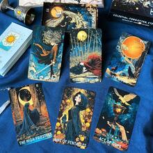 Lost Arcana Tarot Card Set, 78 Original Cards, Dark Vintage Style Tarot Deck, Includes English Guide, Suitable For Beginners, 14+ - Multicolor - View 4