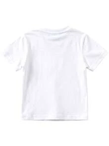 Funny Pattern Fashion Short-Sleeve T-Shirt For Boys And Girls, Funny French Fries Print Top, And Quirky, Versatile For Daily Wear - Style1 - View 3