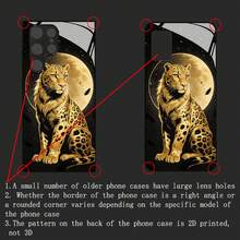[Envío en 24h desde DE/FR/ES] Funda de teléfono 21-26 - Funda de teléfono de alta calidad con patrón de leopardo de pelo largo completo compatible con Galaxy S Series S26/25 Edge/24/23 Ultra/22/21/S20+/20 Ultra/20 FE/A Series A05/06/14/15 4G/16/25/26/34/35/36/51/52S/53/54/55/56/ - 1 pieza de imagen a color - Ver 3
