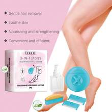 EELHOE EOHOE 3-In-1 Women's Razor, Multi-Functional Gentle Body Shaver And Hair Remover Travel Set, Provides A Smooth Shaving Experience, Long-Lasting And Efficient. Convenient For Moisturizing Skin Anytime, Enhancing Shaving Results Waxing Kit Hair Removal - View 12