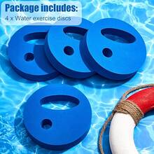 2pcs EVA Foam Handheld Water Sports Boards, Adult Swimming Pool Fitness Equipment, Water Aerobics Kickboard - Multicolor - View 4