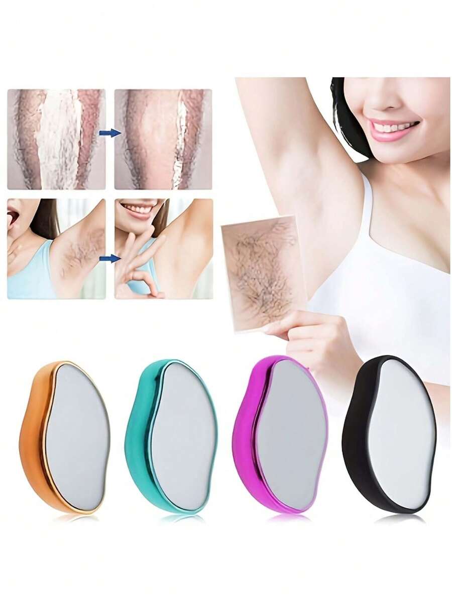 1pc Crystal Hair Remover, Unisex - Reusable And Waterproof Hair Removal Tool, Suitable For Smooth Back, Arms, Legs, Hair Removal Device