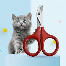 Professional Pet Nail Clippers Designed For Precise And Trimming Of Small Pet Nails (Dogs, Cats, Rabbits, And Guinea Pigs). 1pc (Random Color) - single hole - View 4