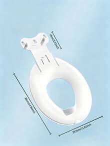 Cute Cat Design Toddler Toilet Training Seat, Non-Slip Potty Training Ring With Wall-Mounted Storage Hook, Portable Baby Bathroom Toilet Seat - Toilet Seat - View 4