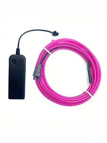 RGB EL 導線汽車內飾氛圍燈，USB 聲控霓虹燈條，適用儀表板與車門裝飾，可彎曲 DIY 霓虹燈帶，適合派對與服裝裝飾 - 多色光 - 查看 12