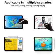 Stylus Pencil M4 untuk iPad 2026, untuk Air 6, M2, Pro, M3 dengan fitur penolakan sentuhan telapak tangan dan kemiringan untuk iPad Pro 11, 12,9, 13, 7/8/9/10/11, Mini 5, 6, 7. - MultiWarna - View 7