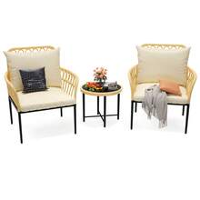 Patio Sofas - Beige - View 2
