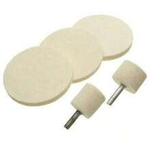 7PCS/Set Cerium Oxide Glass Polishing Kit Windscreen Remover Scratch Felt Pads C - UK-g064301 - View 5
