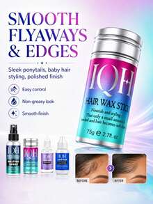 Wig Installation & Styling Kit, Lace Glue, Melting Spray, Hair Wax Stick And Glue Remover Set, Suitable For Lace Front Wigs, Edge Control, Flyaway Smoothing And Daily Wig Care - Wig Styling Kit - View 5