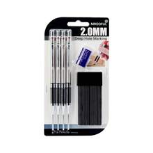 MROOFUL 2.0mm Long Nose Mechanical Pencil Set, 4 Deep Hole Marking Pencils ,Refillable Drafting Pencils For School, Office, Home, Woodworking And DIY, 3 Style Options - Multiple Styles - View 13